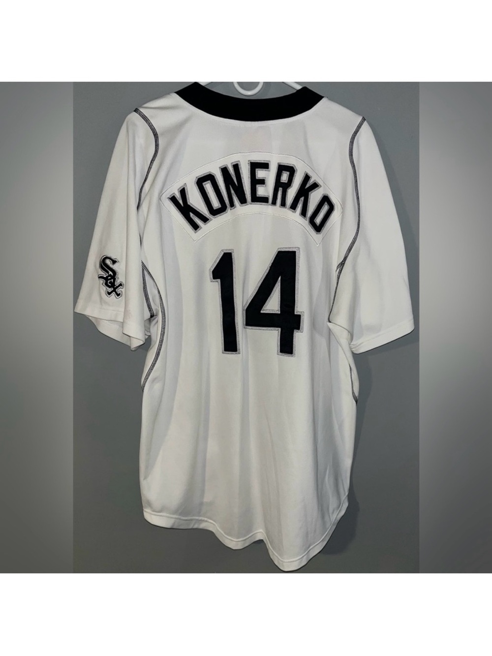 Chicago White Sox VINTAGE #14 Paul Konerko Authentic NIKE MLB Baseball Jersey